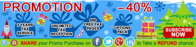 The long awaited Popfax Promo -40% has been launched! 